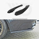 Maxton Design Rear Side Splitters BMW M6 E63 09-10