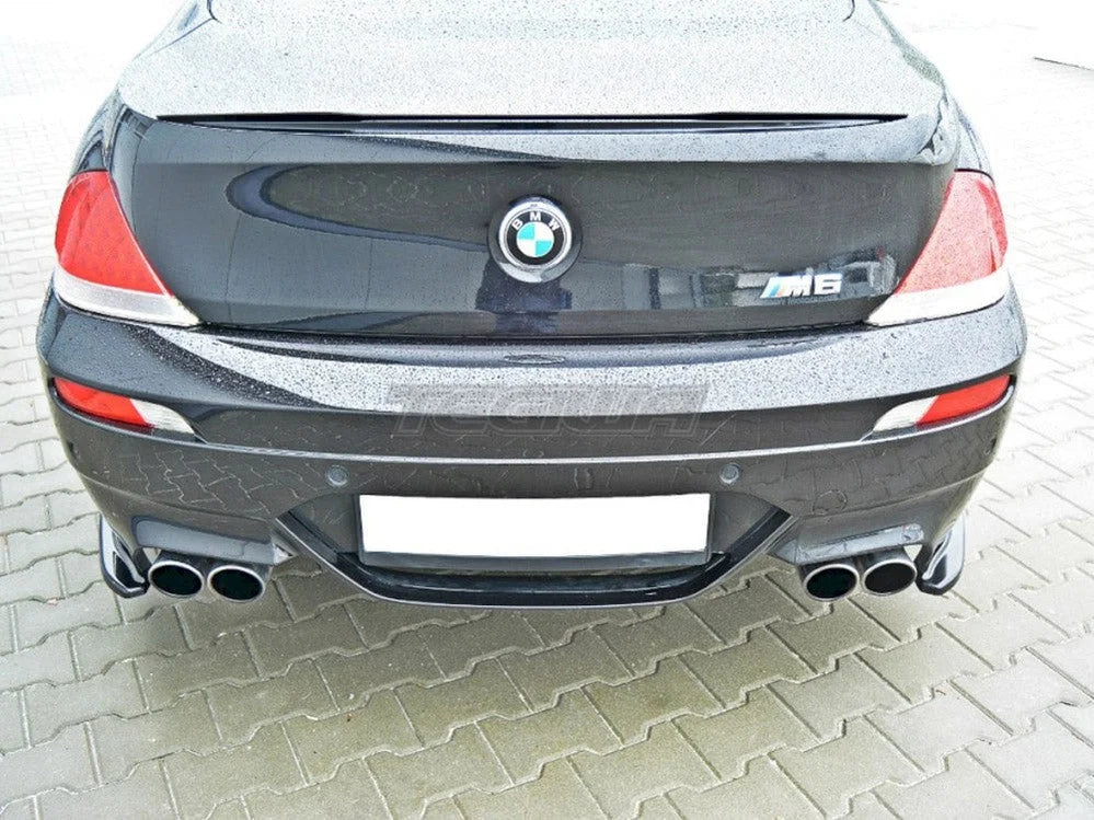Maxton Design Rear Side Splitters BMW M6 E63 09-10