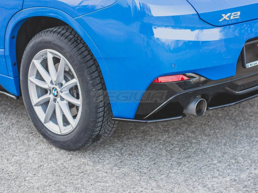 Maxton Design Rear Side Splitters BMW X2 F39 M Sport 2016-