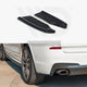 Maxton Design Rear Side Splitters BMW X3 F25 M-pack Facelift 14-17