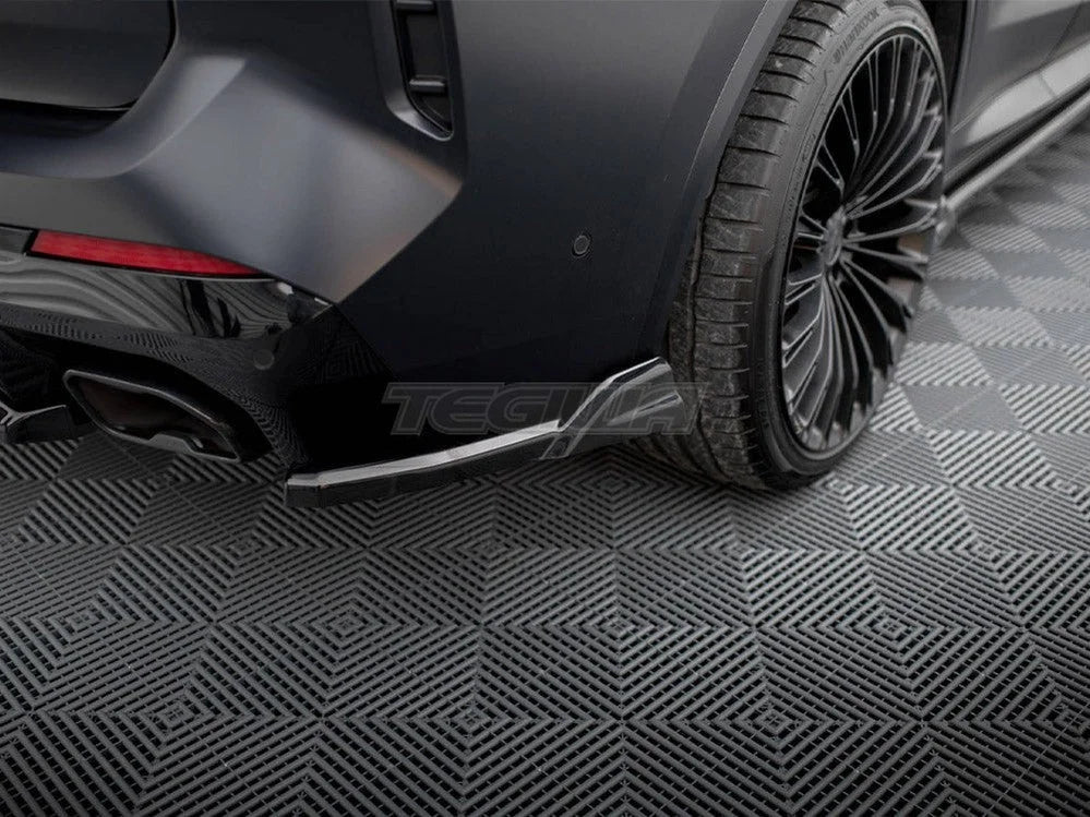 Maxton Design Rear Side Splitters BMW X3 M-Pack G01 Facelift