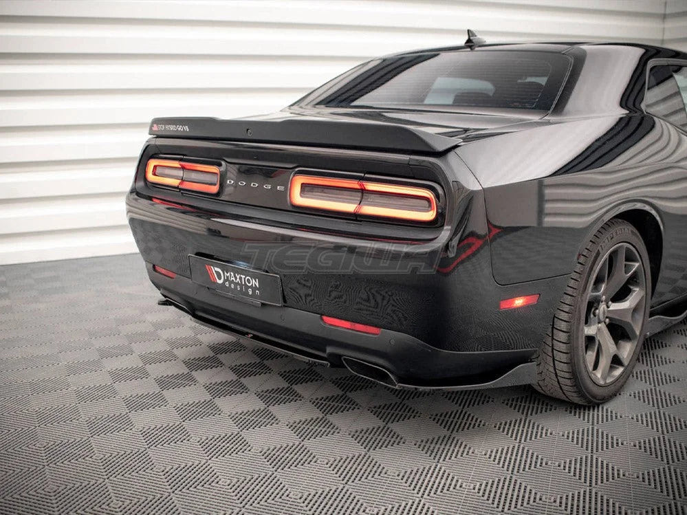 Maxton Design Rear Side Splitters Dodge Challenger RT MK3 Facelift 2014-