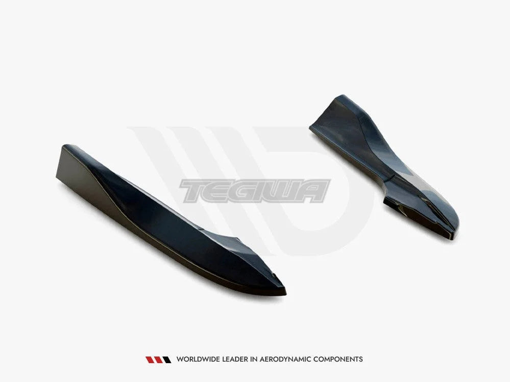 Maxton Design Rear Side Splitters Dodge Challenger RT MK3 Facelift 2014-