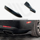Maxton Design Rear Side Splitters Dodge Challenger RT MK3 Facelift 2014-