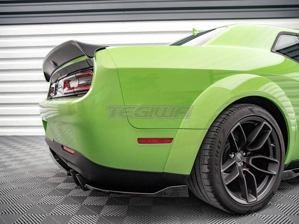 Maxton Design Rear Side Splitters Dodge Challenger SRT Hellcat MK3