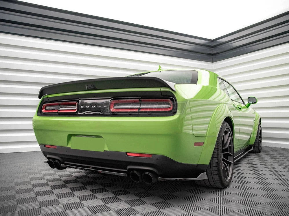 Maxton Design Rear Side Splitters Dodge Challenger SRT Hellcat MK3