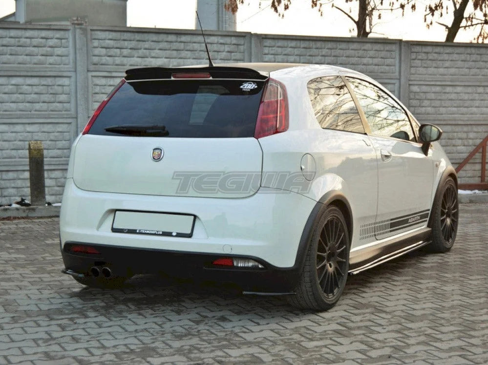Maxton Design Rear Side Splitters Fiat Grande Punto Abarth