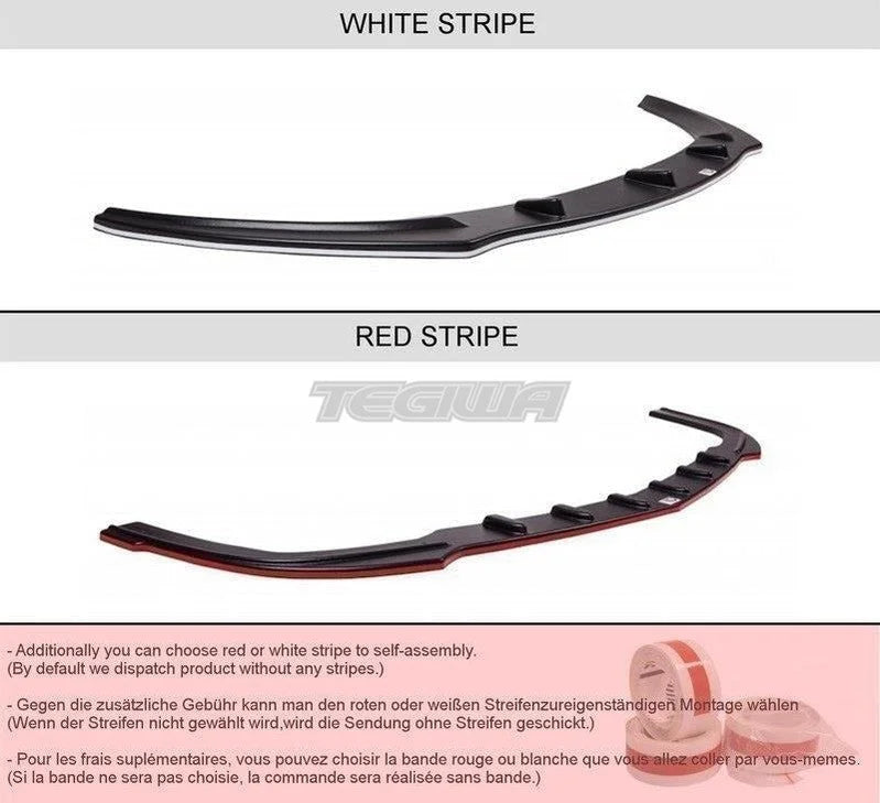 Maxton Design Rear Side Splitters Fiat Punto EVO Abarth 10-14