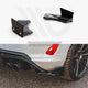 Maxton Design Rear Side Splitters +flaps V.4 Ford Fiesta MK8 ST 2018-