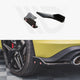 Maxton Design Rear Side Splitters +flaps V1 Volkswagen Golf 8 GTI Clubsport 20-