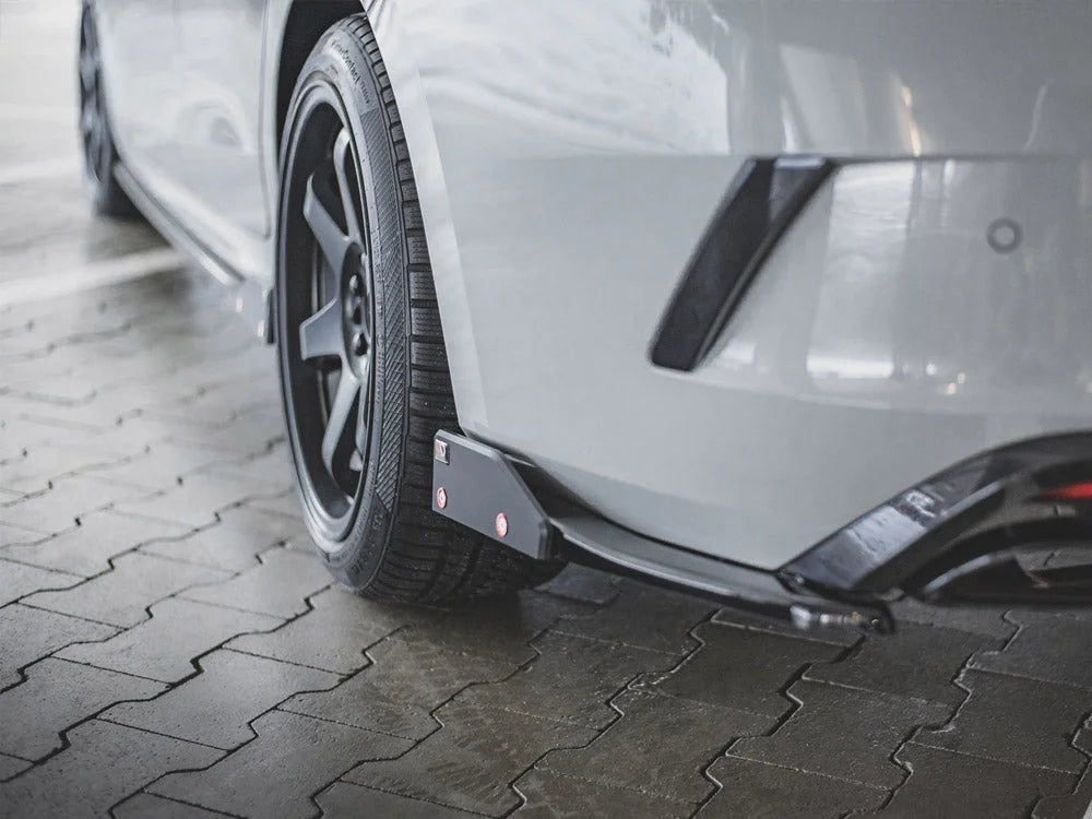Maxton Design Rear Side Splitters +flaps V2 Skoda Octavia RS MK4 2020-