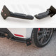 Maxton Design Rear Side Splitters +flaps V2 Toyota GR Yaris MK4 2020-