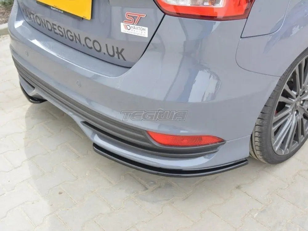 Maxton Design Rear Side Splitters Ford Focus 3 ST Facelift