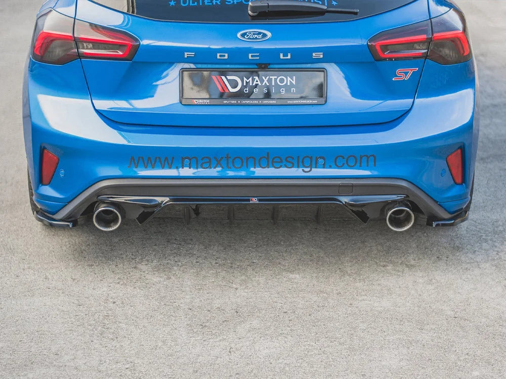 Maxton Design Rear Side Splitters Ford Focus MK4 ST 2019-