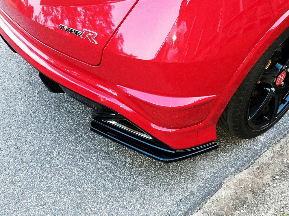 Maxton Design Rear Side Splitters Honda Civic VIII Type-r GP 09-10