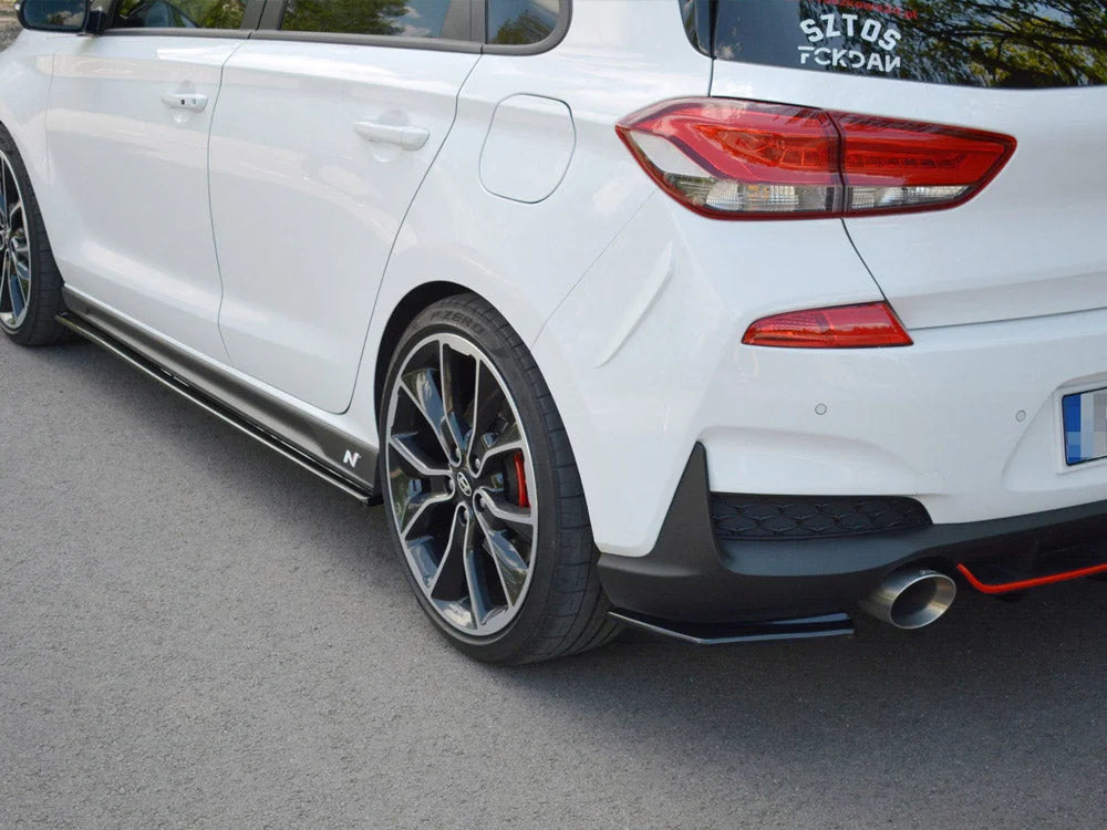 Maxton Design Rear Side Splitters Hyundai I30 MK3 N 01-20