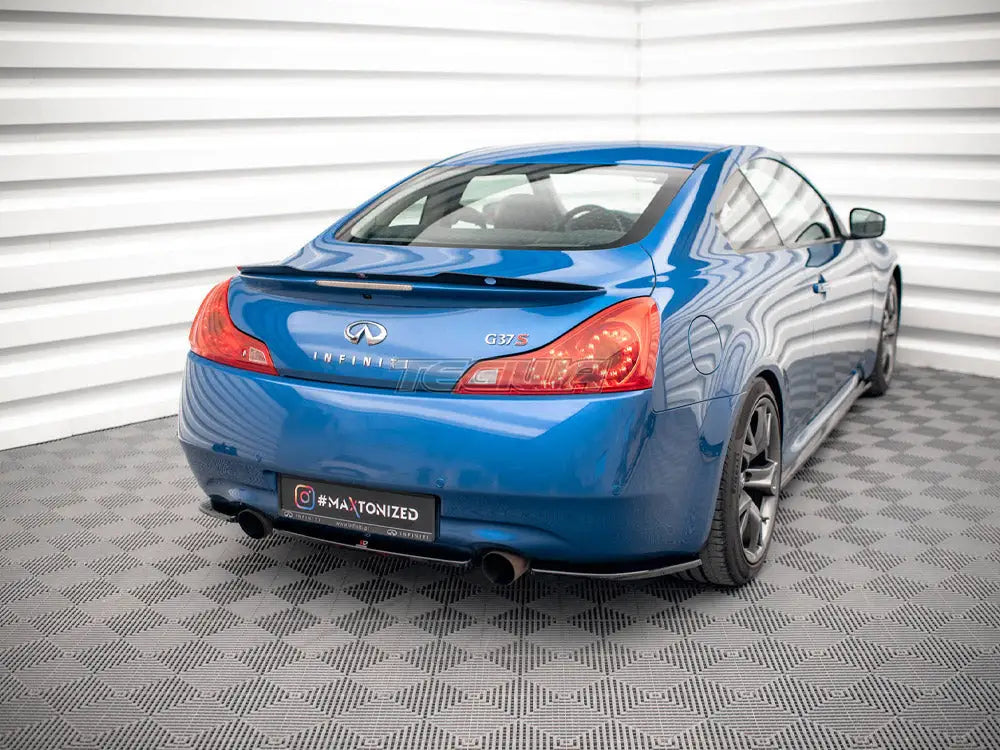Maxton Design Rear Side Splitters Infiniti G37 Coupe