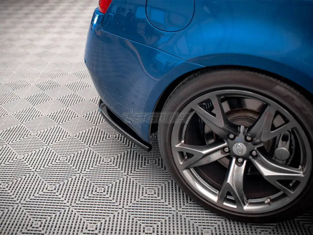 Maxton Design Rear Side Splitters Infiniti G37 Coupe