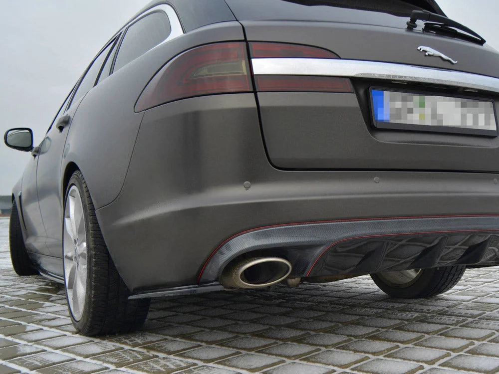 Maxton Design Rear Side Splitters Jaguar XF X250 MK1 Sportbrake S-pack 12-15