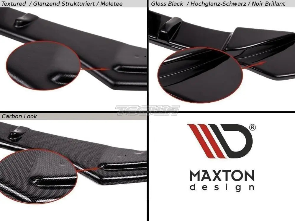 Maxton Design Rear Side Splitters Lexus GS MK4 Facelift H 2015-UP