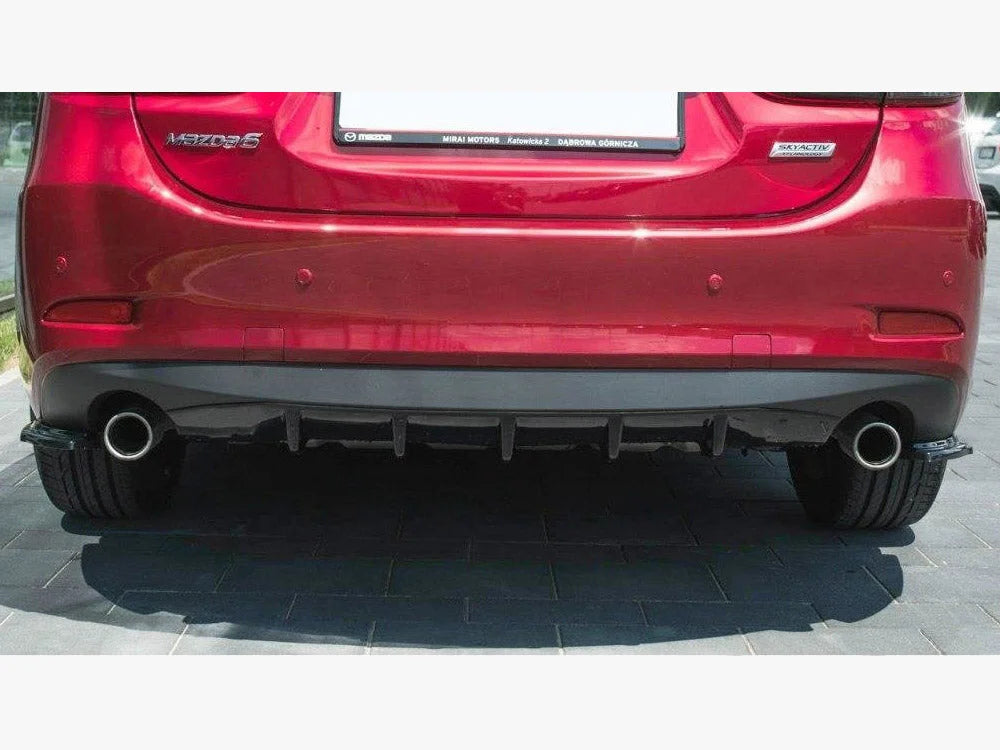 Maxton Design Rear Side Splitters Mazda 6 GJ MK3 Facelift 2014- 2017