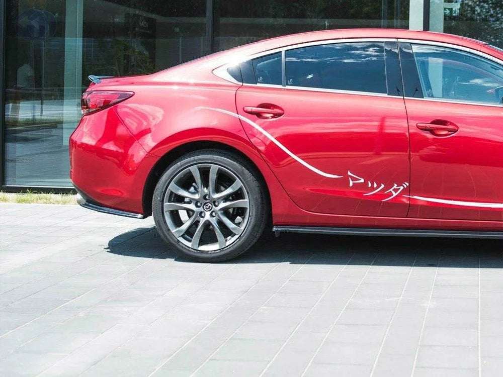 Maxton Design Rear Side Splitters Mazda 6 GJ MK3 Facelift 2014- 2017