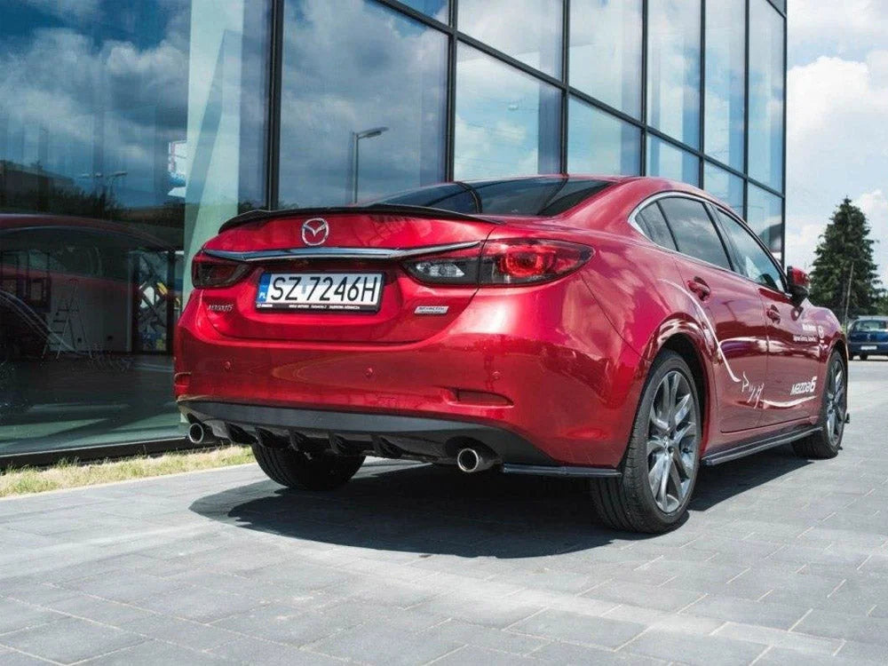Maxton Design Rear Side Splitters Mazda 6 GJ MK3 Facelift 2014- 2017