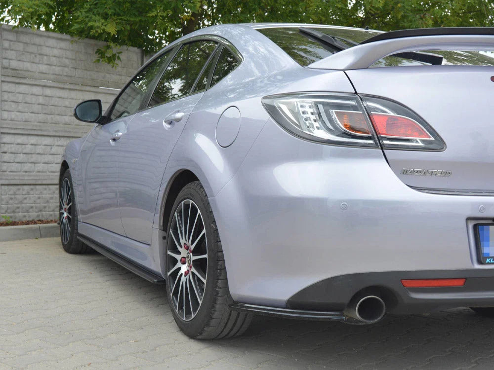 Maxton Design Rear Side Splitters Mazda 6 MK2 Sport Hatch Gh-series Pre-facelift 09-10