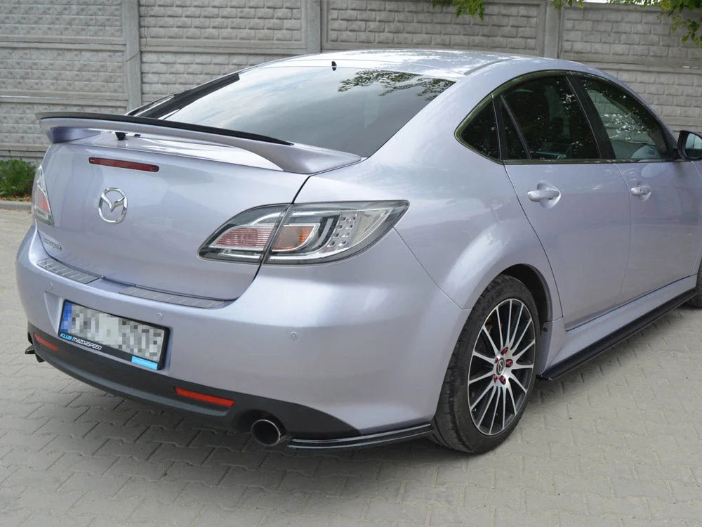 Maxton Design Rear Side Splitters Mazda 6 MK2 Sport Hatch Gh-series Pre-facelift 09-10