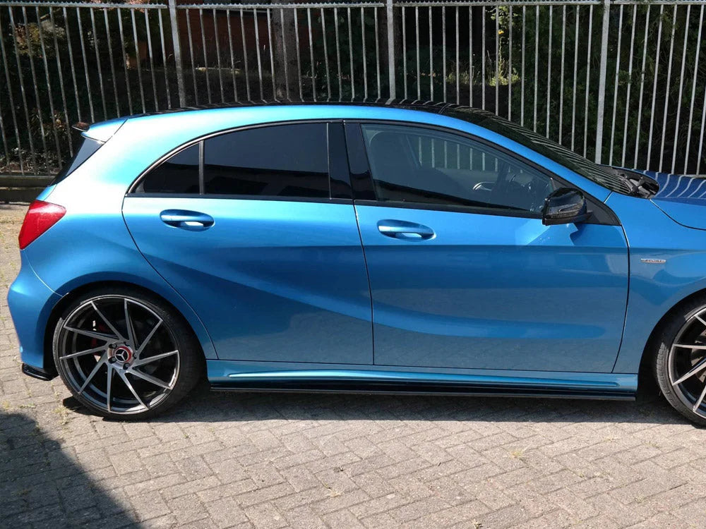 Maxton Design Rear Side Splitters Mercedes A-class W176 Amg-line Pre-facelift 13-15