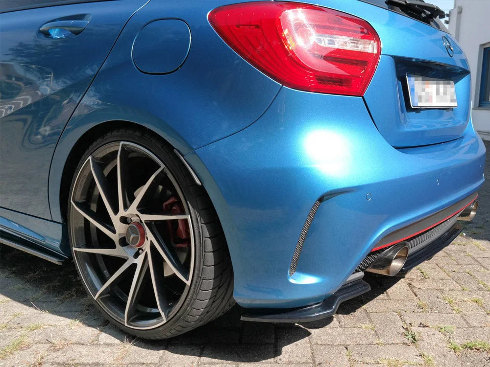 Maxton Design Rear Side Splitters Mercedes A-class W176 Amg-line Pre-facelift 13-15