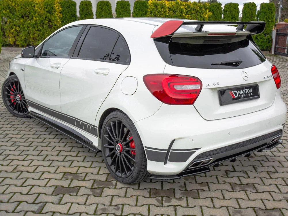 Maxton Design Rear Side Splitters Mercedes A45 AMG W176 13-15