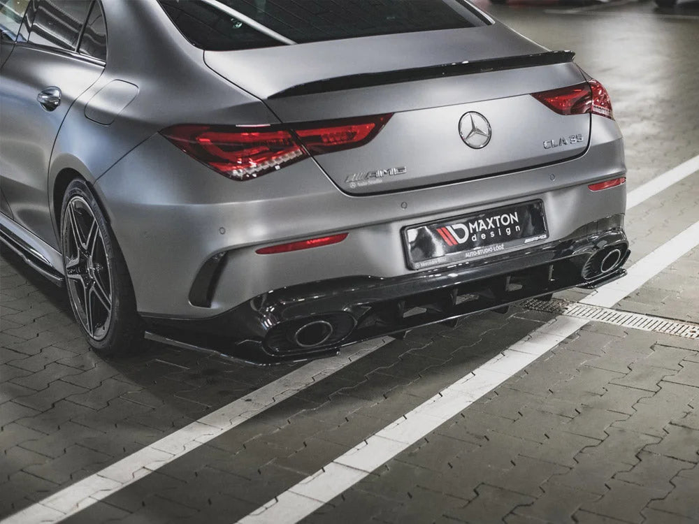 Maxton Design Rear Side Splitters Mercedes-amg CLA 35 AERO 45 AERO C118 2019-