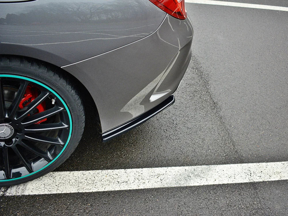 Maxton Design Rear Side Splitters Mercedes-benz CLA C117 Amg-line Facelift 2017-UP