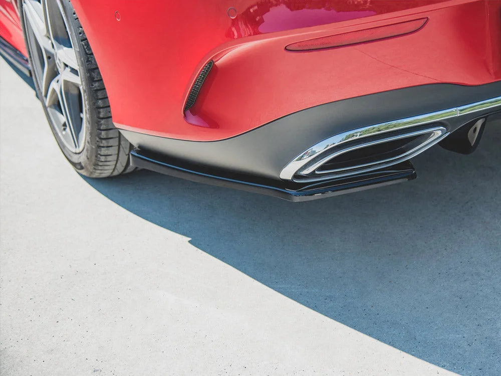 Maxton Design Rear Side Splitters Mercedes-benz CLA Shooting Brake Amg-line X118 2019-