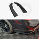 Maxton Design Rear Side Splitters Mercedes-benz E-class W207 Coupe AMG Line 09-12