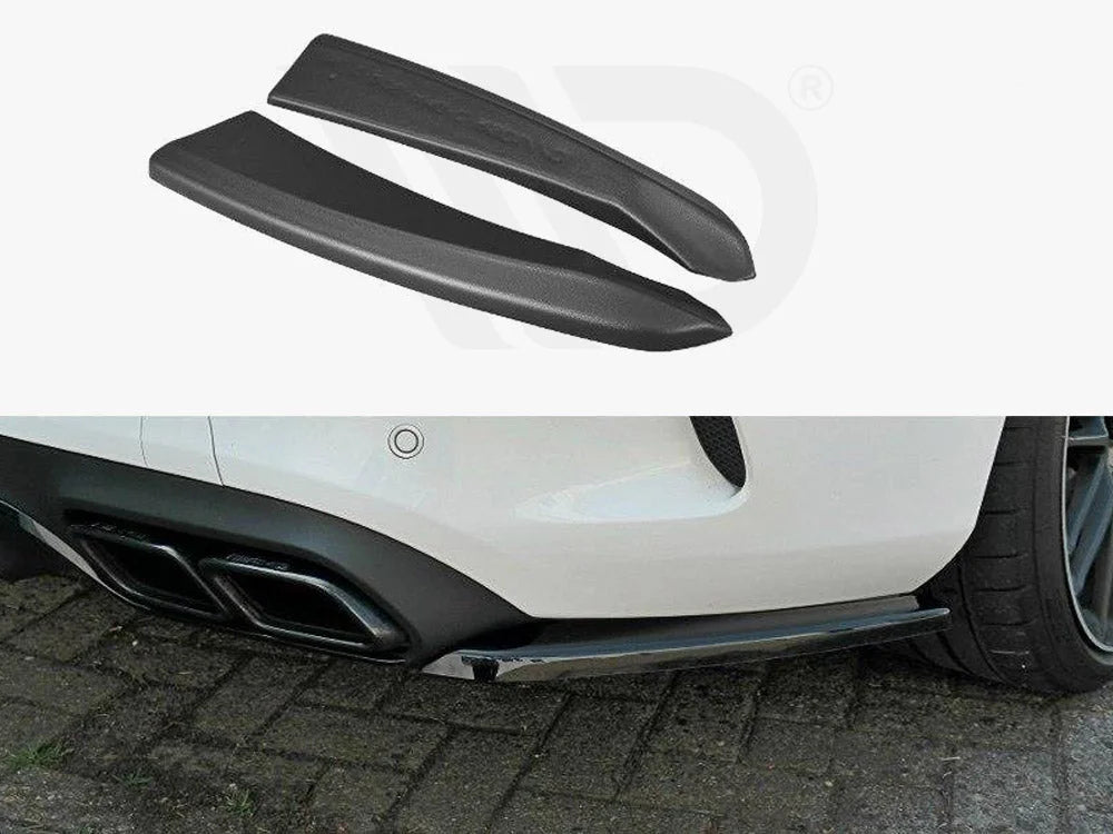 Maxton Design Rear Side Splitters Mercedes C 205 63 AMG Coupe 15-18