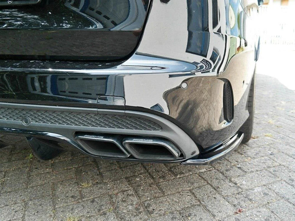 Maxton Design Rear Side Splitters Mercedes C-class S205 63 AMG Estate 15-18