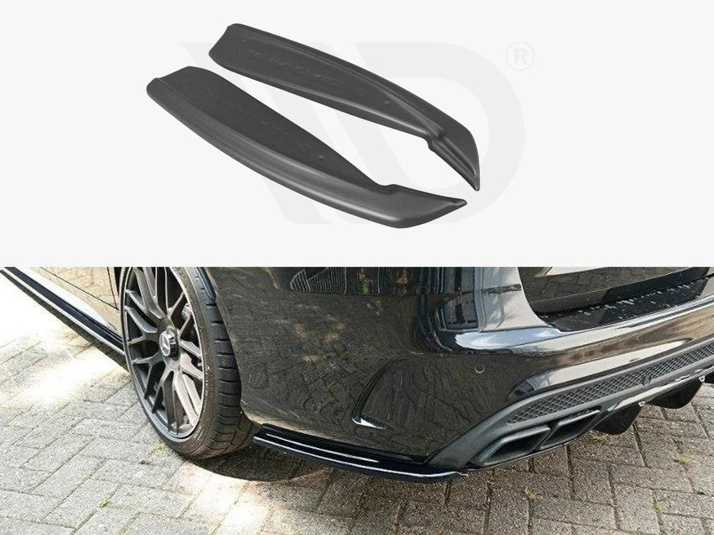Maxton Design Rear Side Splitters Mercedes C-class S205 63 AMG Estate 15-18