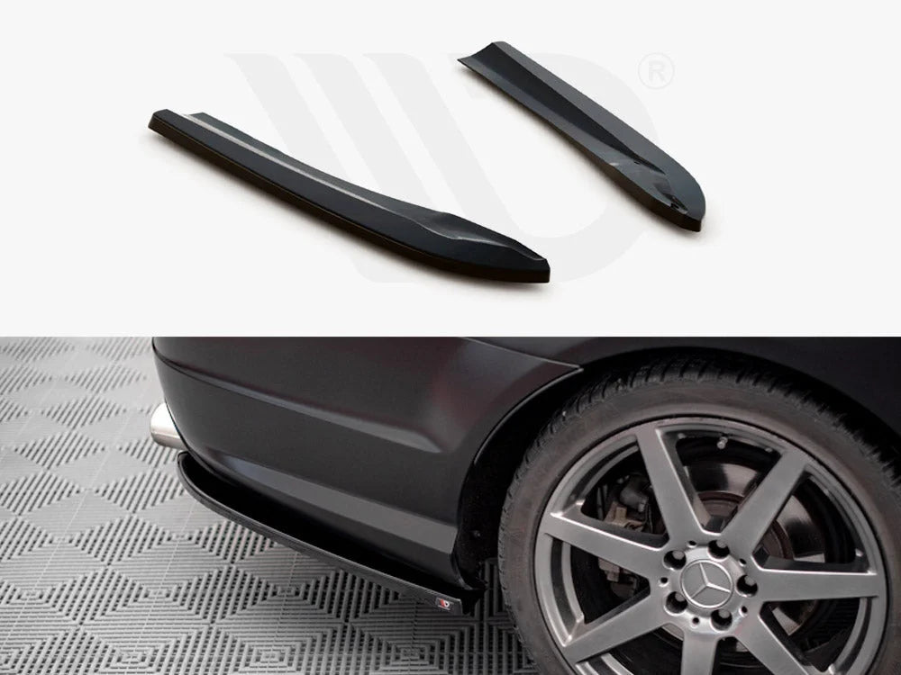 Maxton Design Rear Side Splitters Mercedes C Coupe AMG-Line C204