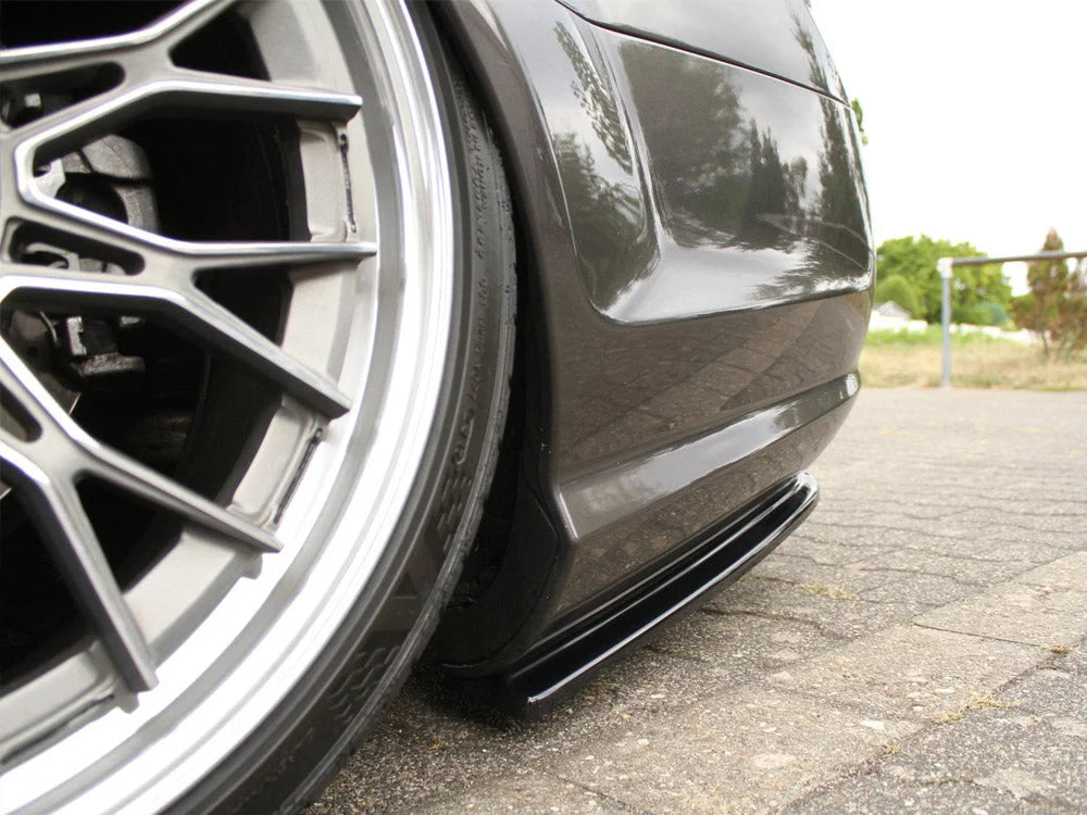 Maxton Design Rear Side Splitters Mercedes CL 509 C216 Amgline 09-10