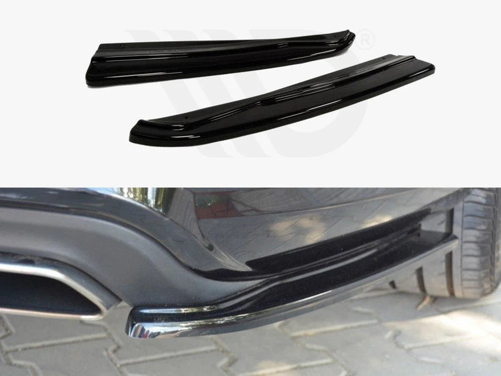 Maxton Design Rear Side Splitters Mercedes CLS C218 Amg-line 11-14