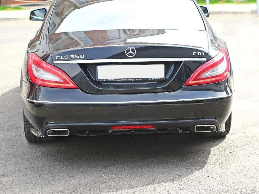 Maxton Design Rear Side Splitters Mercedes CLS C218 Standard 11-14