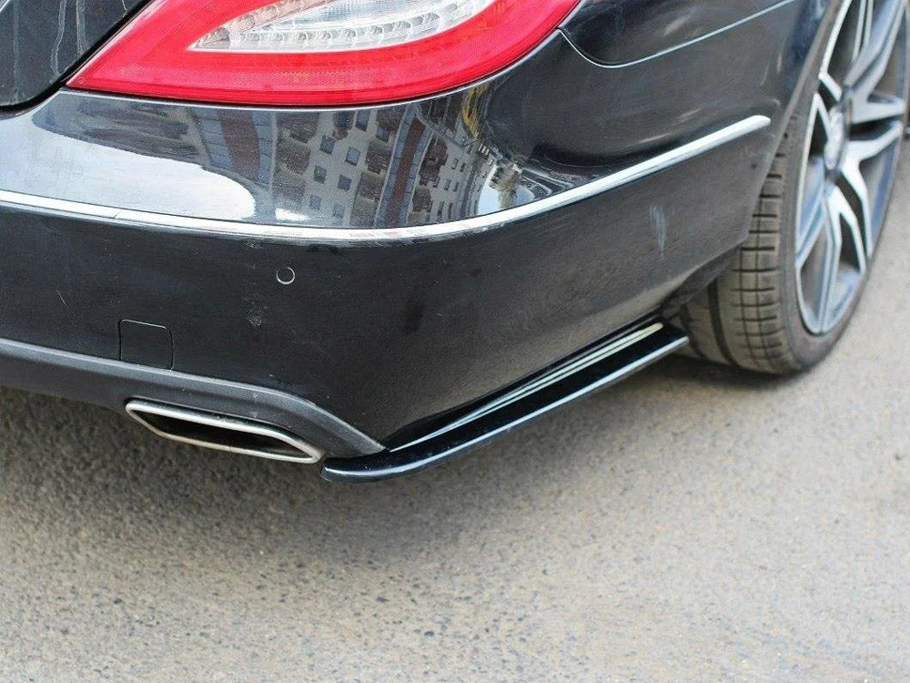 Maxton Design Rear Side Splitters Mercedes CLS C218 Standard 11-14