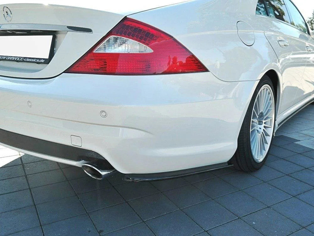 Maxton Design Rear Side Splitters Mercedes CLS C219 55AMG 09-06