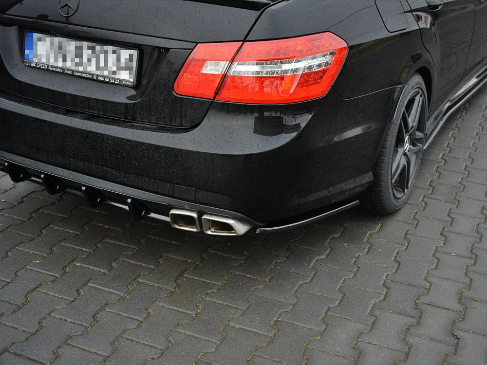 Maxton Design Rear Side Splitters Mercedes E-class 212 63 AMG 09-12