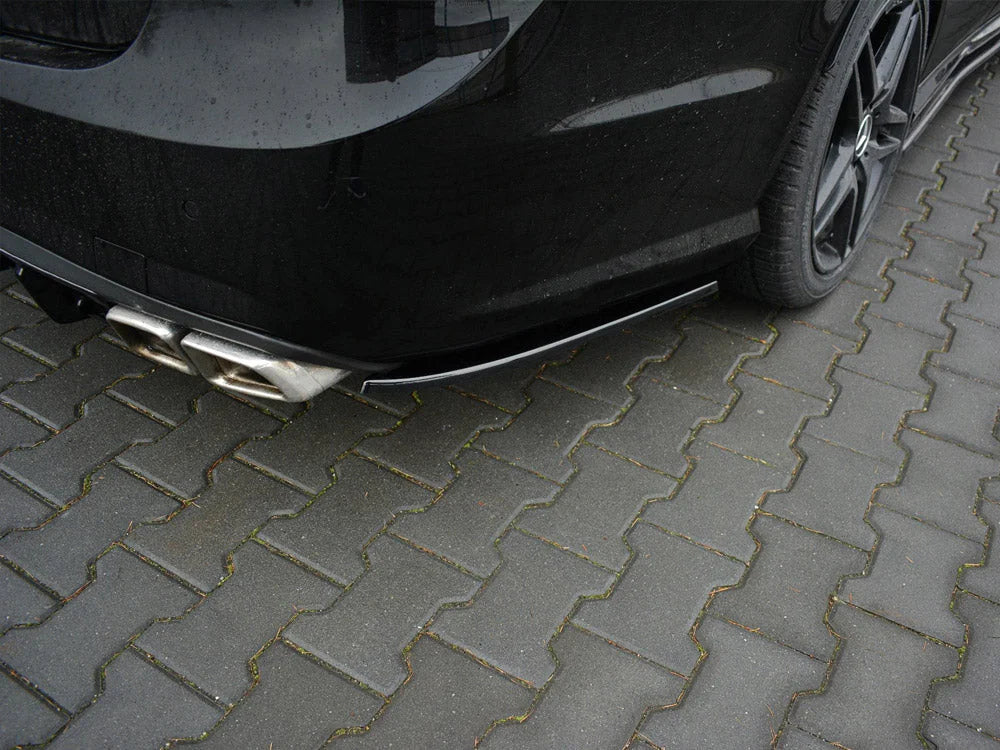 Maxton Design Rear Side Splitters Mercedes E-class 212 63 AMG 09-12