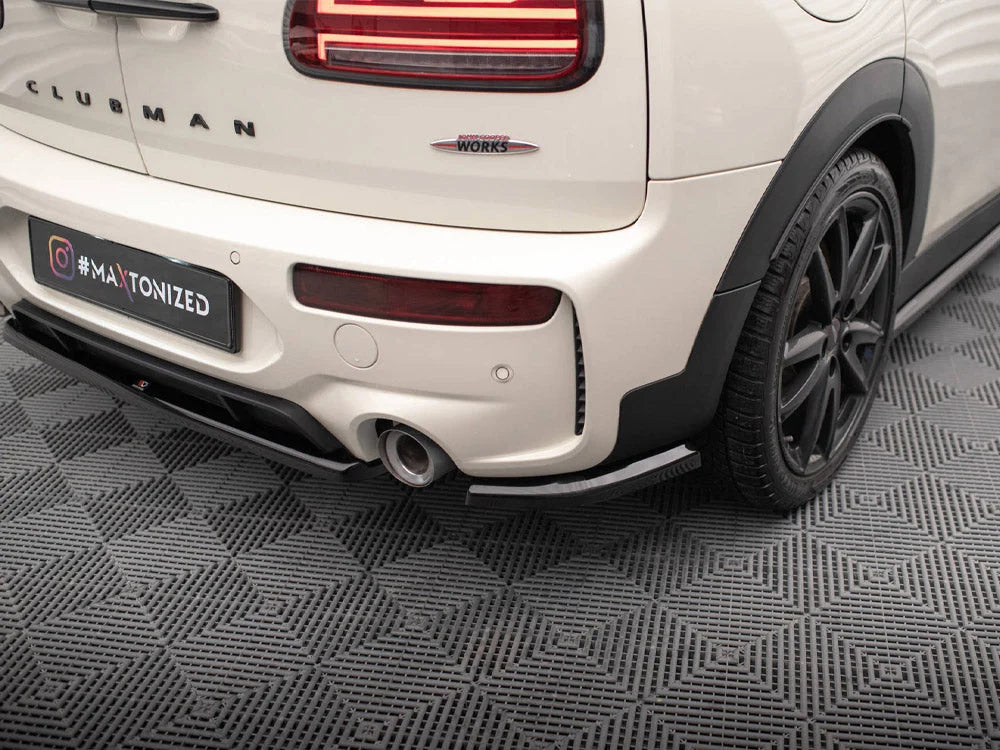 Maxton Design Rear Side Splitters Mini Cooper Clubman John Cooper Works F54 Facelift