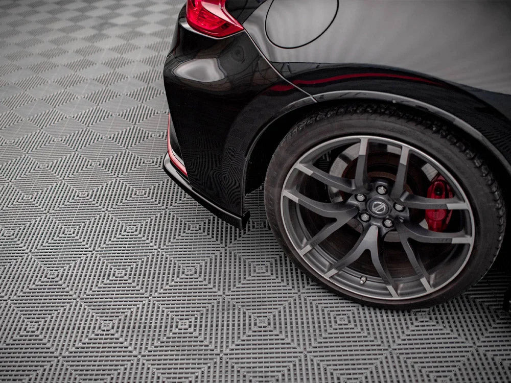 Maxton Design Rear Side Splitters Nissan 370Z Nismo Facelift 12-20