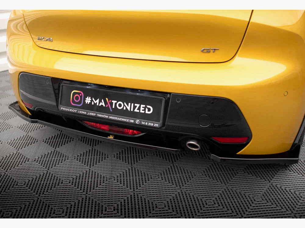Maxton Design Rear Side Splitters Peugeot 208 GT Mk2